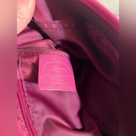 Longchamp Pink Shoulder Bag with Studded Flap like new-excellent condition - Picture 13 of 16